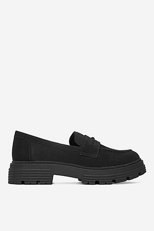 Mokaszin Jenny MOLLIE WS6211-07 FEKETE