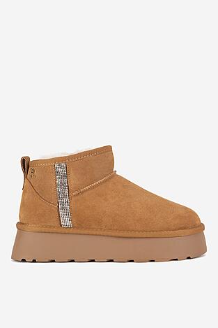 Bokacsizma EVA MINGE WFA3111-4Z CAMEL