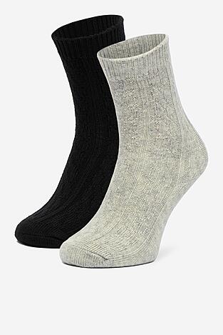 Zokni NINE WEST CEO_LA_NW_17637_W_AW25 (2-PACK) VILÁGOSSZÜRKE