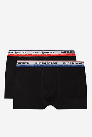 Spodní prádlo Beverly Hills Polo Club CEO_ZGW_BHPC_003_AW25_(2-PACK) ČERNÁ