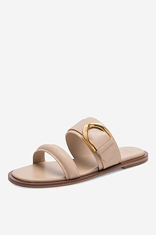 Klapki Gino Rossi ELZA-112686 Beżowy