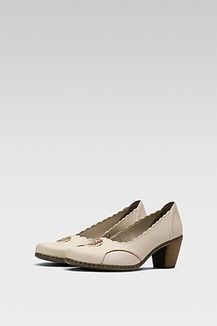 Елегантни обувки Rieker 40910-80 БЕЖОВ