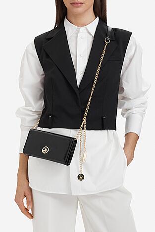 Portfel damski Beverly Hills Polo Club CEO-BHPC-W1-001-SS26 Czarny