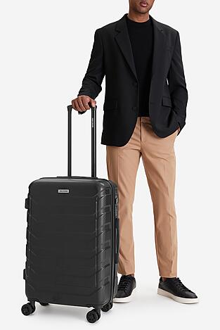 Walizka Gino Rossi CEO-GIN-M-001-05-BLACK2 Czarny