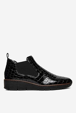 Botki Rieker 53794-01 Czarny