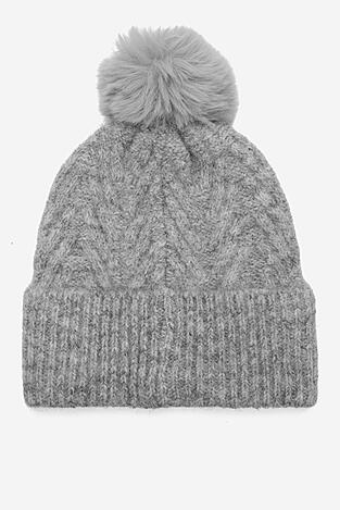 Czapka damska ROXY RX-W3-001-AW24 Szary jasny