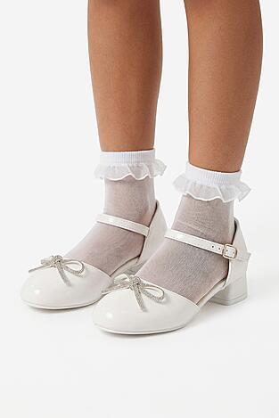 Baleriny Jenny CEO-CM230730-10 Biały