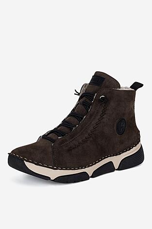 Bocanci Rieker 45912-25 MARO ÎNCHIS