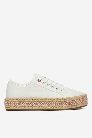 Espadryle DeeZee ZYKS306 Biały