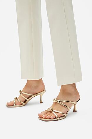 Klapki Jenny CWBFFS20S-1 Złoty
