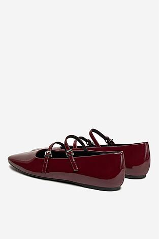 Baleriny DeeZee DZRP0468-10 BORDÓ