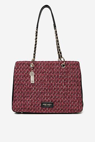 Geantă de mână NINE WEST EO-HUDSON-HEAVEN-LDA8005A GRENA