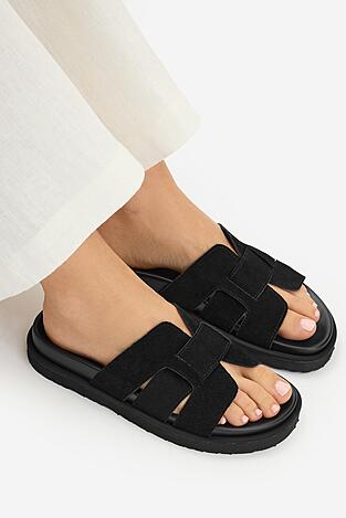 Klapki Gino Rossi C-LB-P2170 Czarny