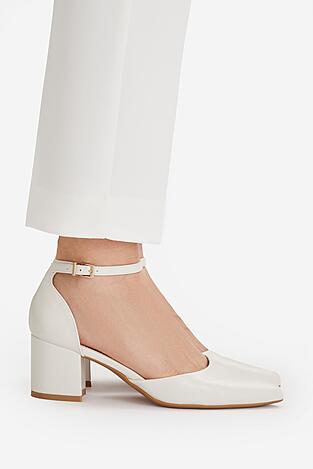 Czółenka Jenny CEO-ANGEL WS210702-10 Biały