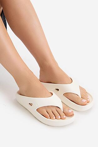 Klapki basenowe ROXY CEOWB-835381 Biały