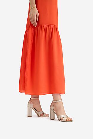 Sandały DeeZee CEO-998877 Złoty