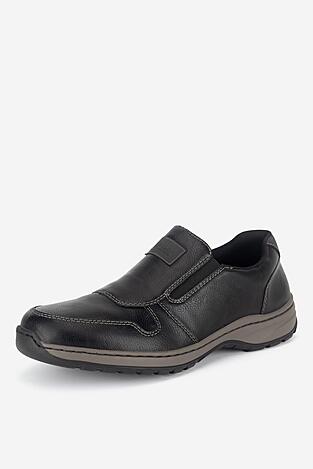 Półbuty Rieker 03355-00 Czarny