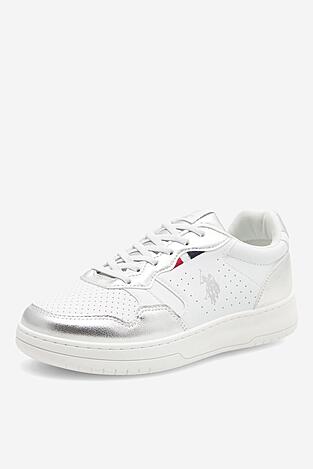 Сникърси U.S. POLO ASSN. DENNY004A СРЕБРИСТ