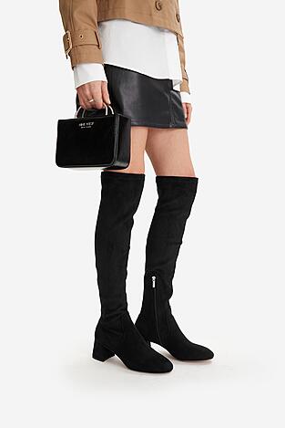 Csizma NINE WEST CEO-NOURAN-01 FEKETE