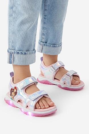Sandały PRINCESS CEO-CP76-SS26-333DPRN Fioletowy jasny
