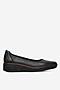 Baleriny Rieker 53755-00 Czarny