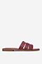 Klapki Jenny CEO-LB-F1061 Bordowy