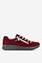 Sneakers Rieker 59000-35 Bordowy