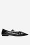 Baleriny DeeZee AC240607-2 Czarny