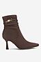 Botki NINE WEST LUBENA ZL23003CC Brązowy