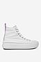 Trampki Converse CHUCK TAYLOR ALL STAR MOVE PLATFORM A03667C Biały