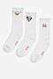 Skarpetki Mickey&Friends ACCCS-AW24-116DSTC (3-PACK) Biały
