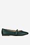 Baleriny Sergio Bardi RST-E1065-03SB Zielony
