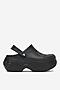 Klapki basenowe Crocs BELLA CLOG 210062-001 Czarny