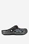Klapki basenowe Crocs BAYA GLITTER CLOG 207015-0C4 Czarny