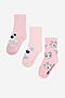 Skarpetki LITTLEST PET SHOP CEO-ACCCS-AW25-327LPS(3-PACK) Różowy