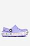 Klapki basenowe Crocs C-BAYABAND CLOG T 211303-5PY Fioletowy