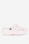 Klapki basenowe Crocs C-BAYA PLATFORM CLOG 208186-6PI Różowy