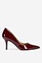 Czółenka NINE WEST WFA3045-1A Bordowy