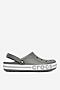 Klapki basenowe Crocs C-BAYABAND CLOG 205089-0IE Szary