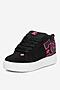 Obuwie sportowe DC EO-COURT GRAFFIK PLATFORM DC02422001 Czarny