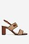 Sandały NINE WEST 2489-19 Camel