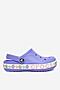 Klapki basenowe Crocs BAYABAND CLOG K 211302-5PY Fioletowy
