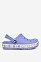 Klapki basenowe Crocs C-BAYABAND CLOG K 211302-5PY Fioletowy