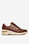 Sneakers Rieker N9301-25 Brązowy