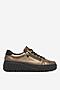 Sneakers Rieker N2501-90 Stare złoto