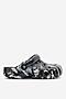 Klapki basenowe Crocs C-BAYA MARBLED CLOG 206935-066 Czarny