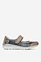 Baleriny Rieker L32B5-42 Granatowy