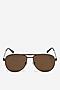 Okulary unisex HUNTER HT 6632S Brązowy