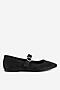 Baleriny Jenny HY2T616-7 Czarny