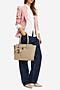 Torebka NINE WEST CEO-CHELSEA-CHARM-III-LX10186 Beżowy